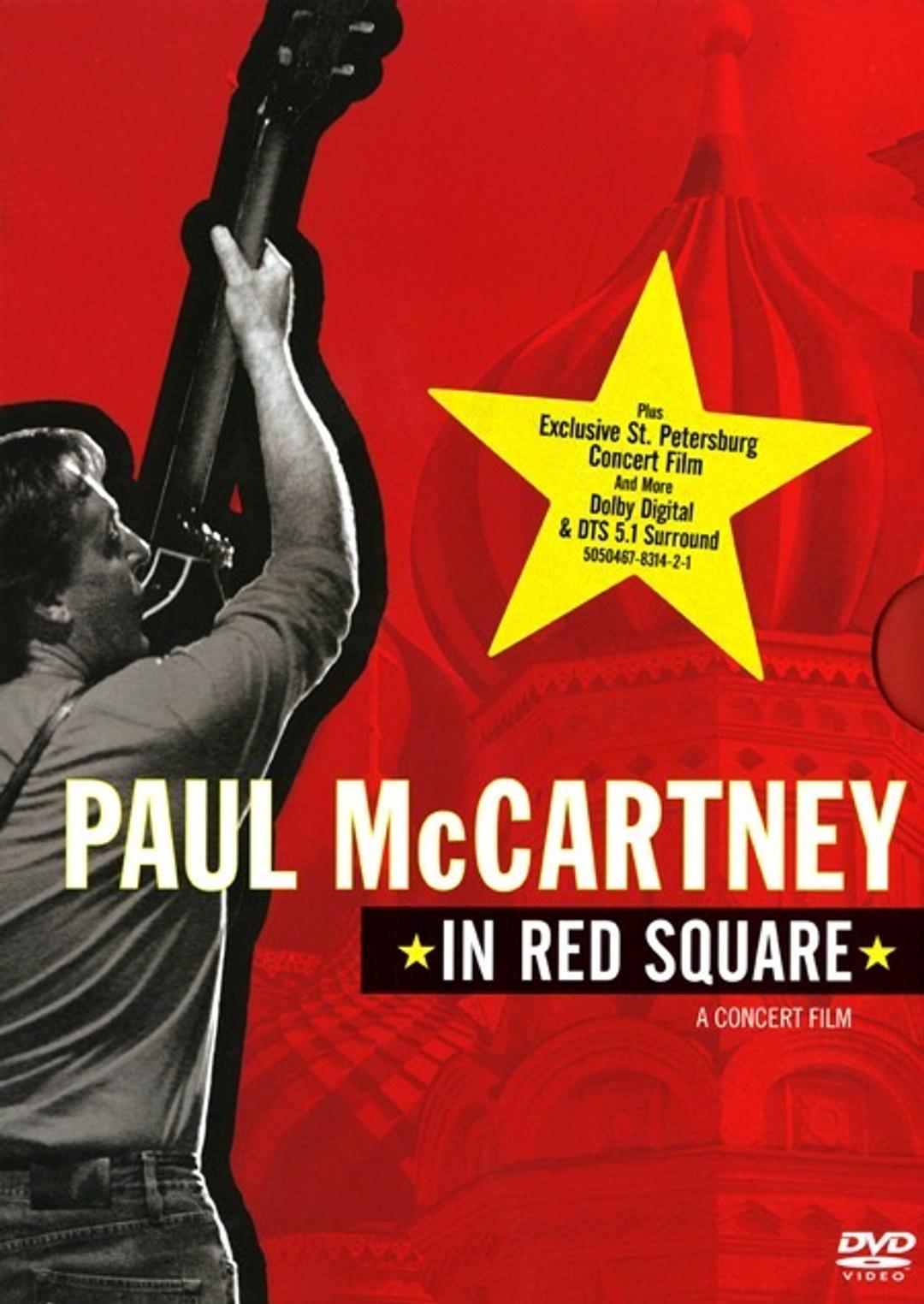 Film cover for Paul McCartney In Red Square