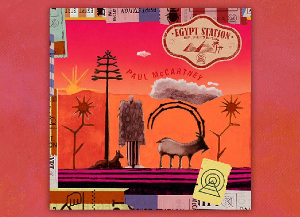 photo of the album artwork for 'Egypt Station - Explorer's Edition' 