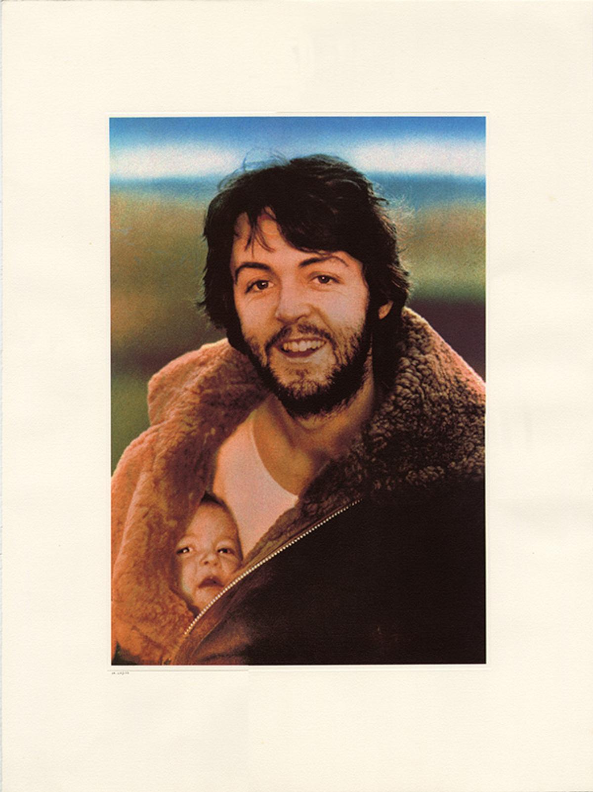 Photo of Paul and Mary taken by Linda McCartney