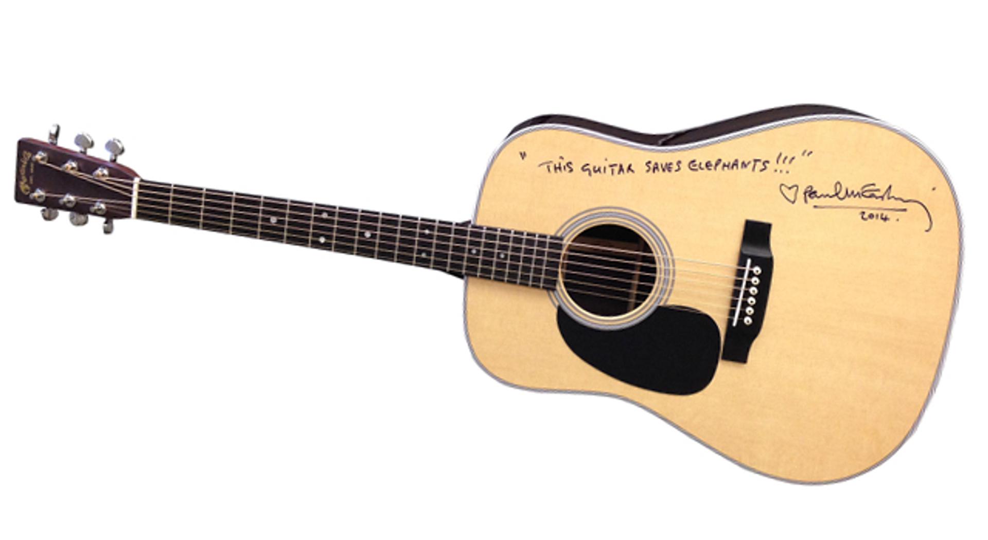 This guitar saves elephants