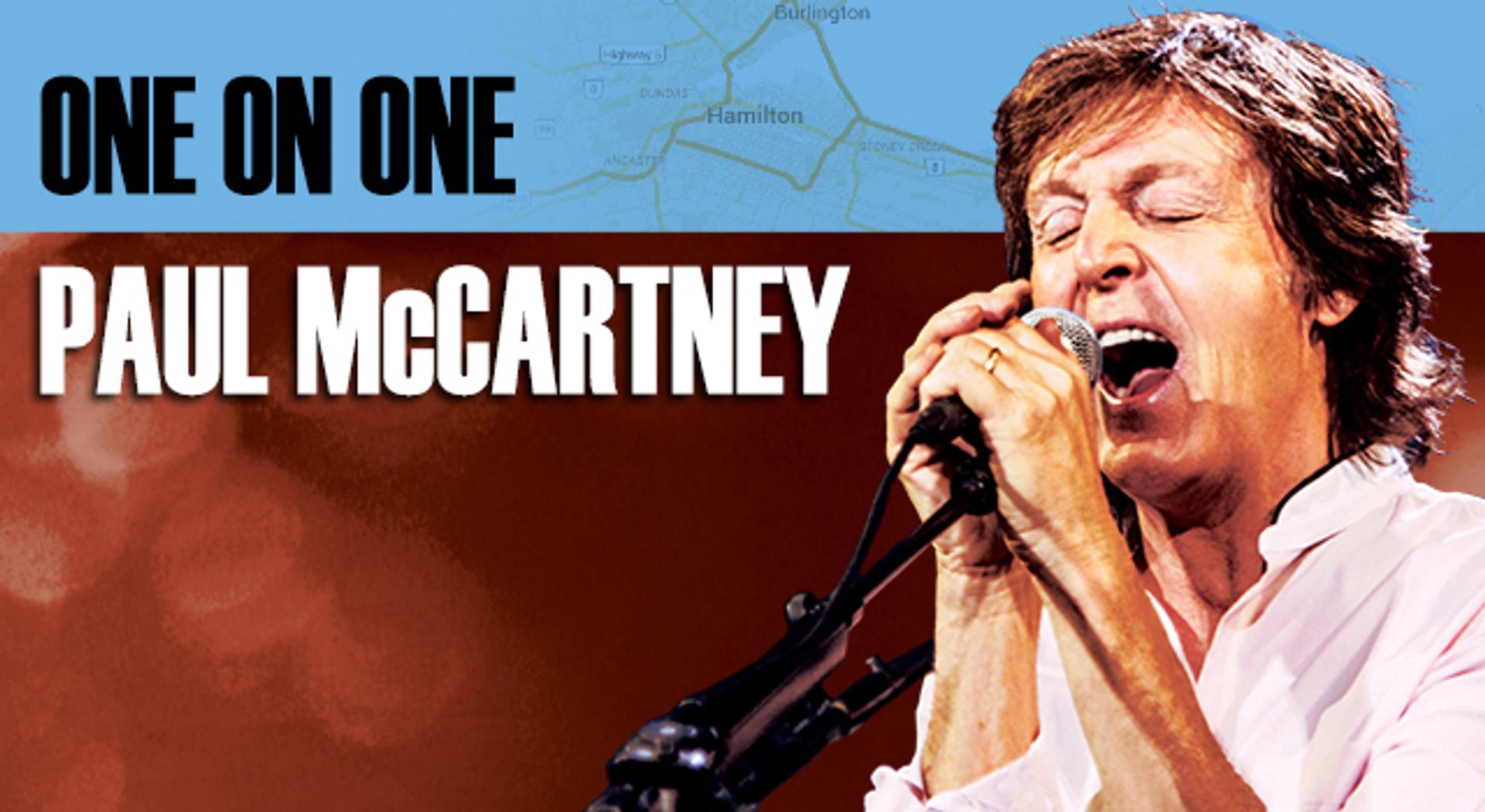  Paul brings his 'One On One' Tour to Hamilton, Canada