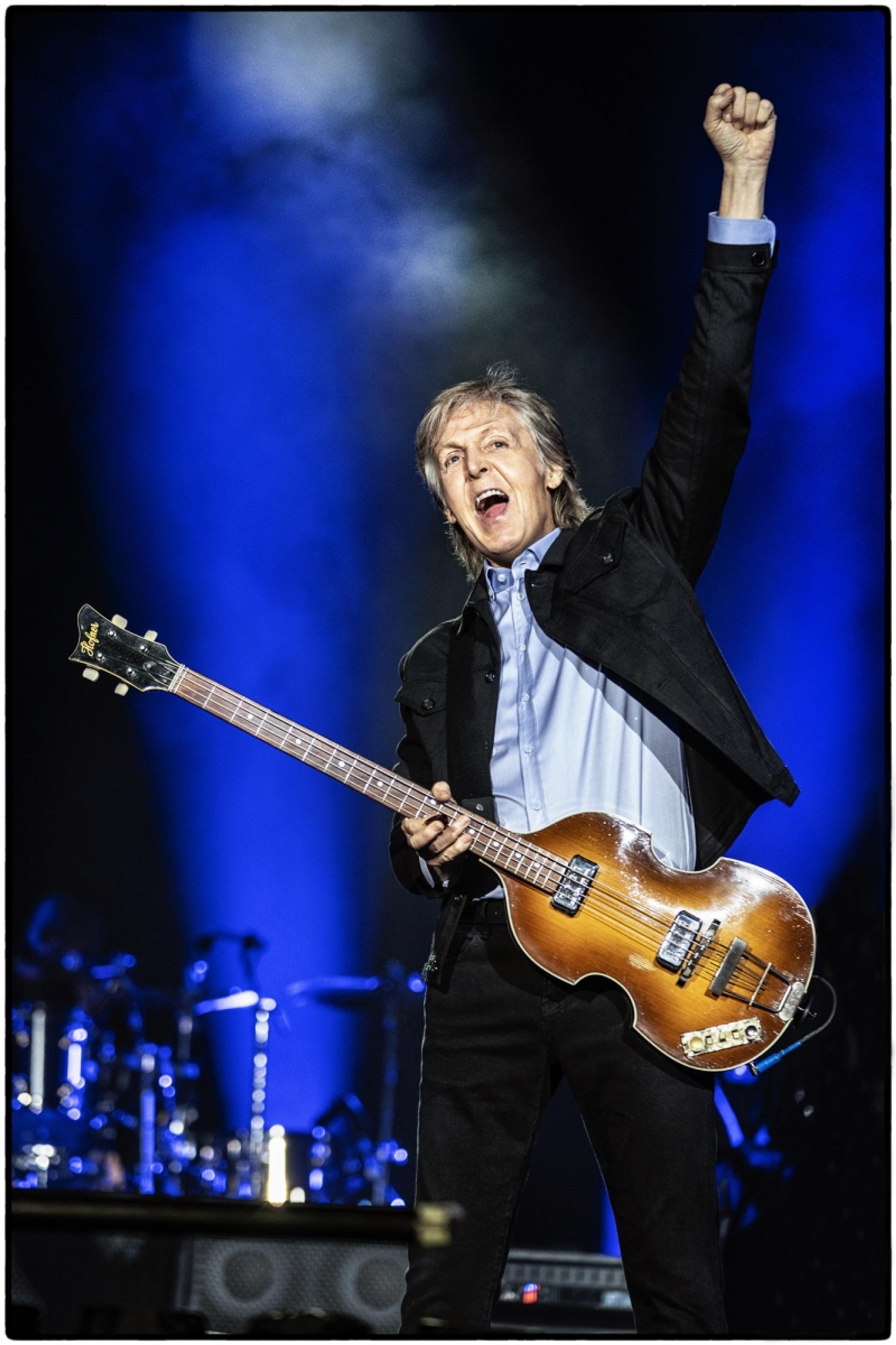 Photo of Paul performing at San Diego in 2019