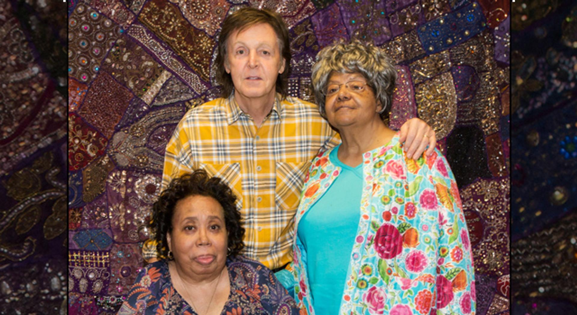 Paul Meets Two of the 'Little Rock Nine'