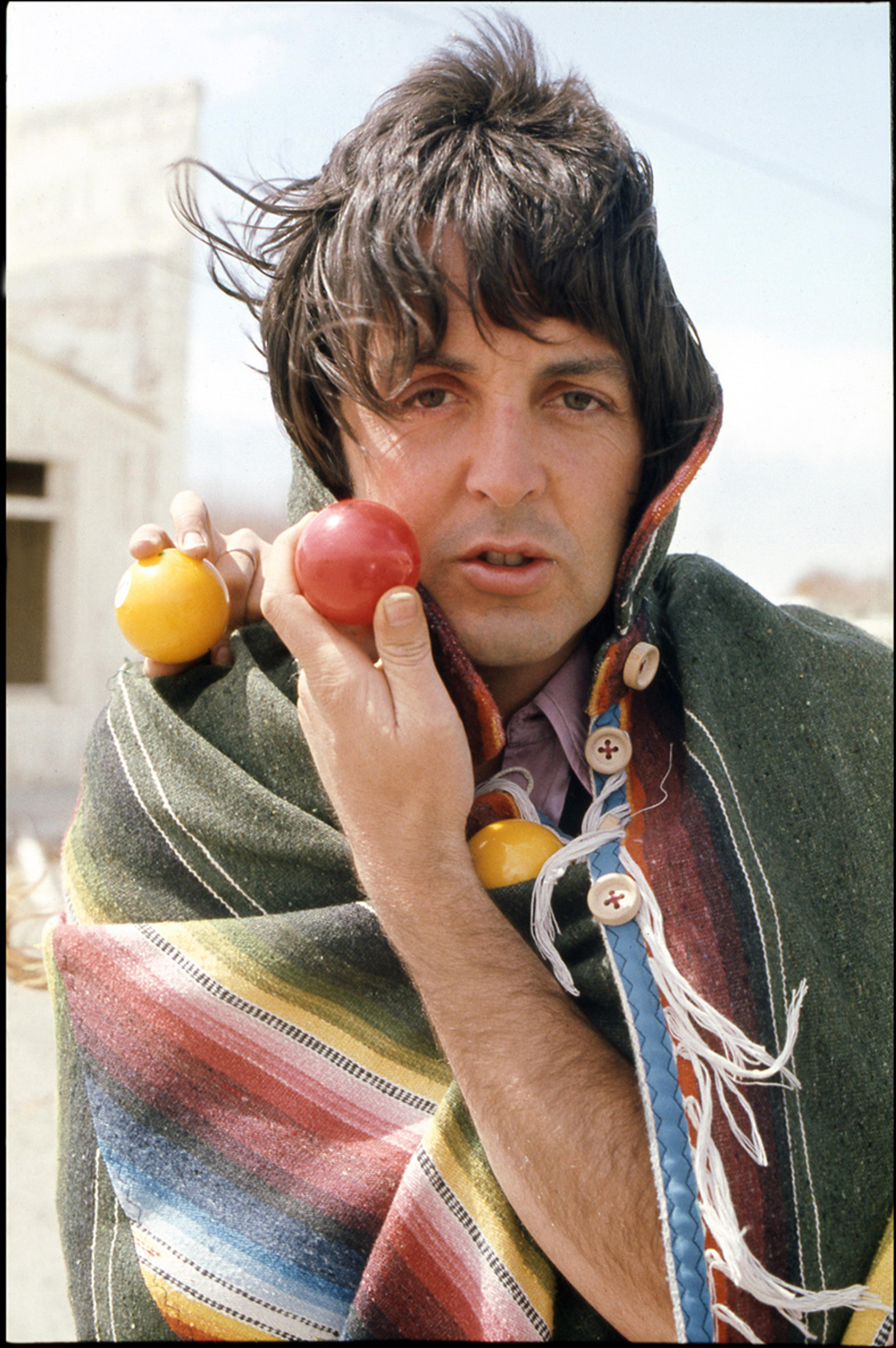 Photo of Paul from the Wings release 'Venus and Mars'. Taken by Linda McCartney