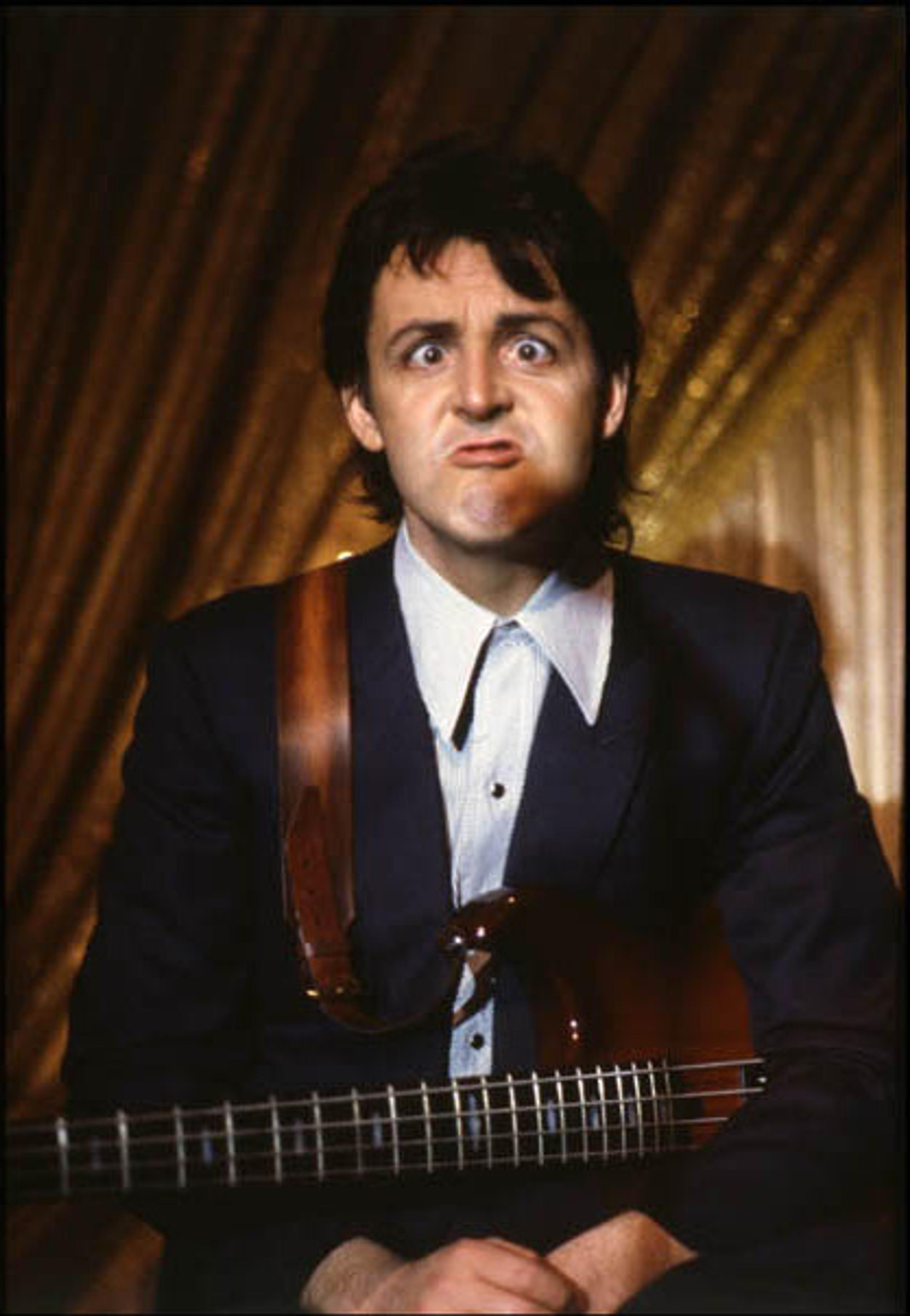 Goodnight Tonight' video shoot, 1979