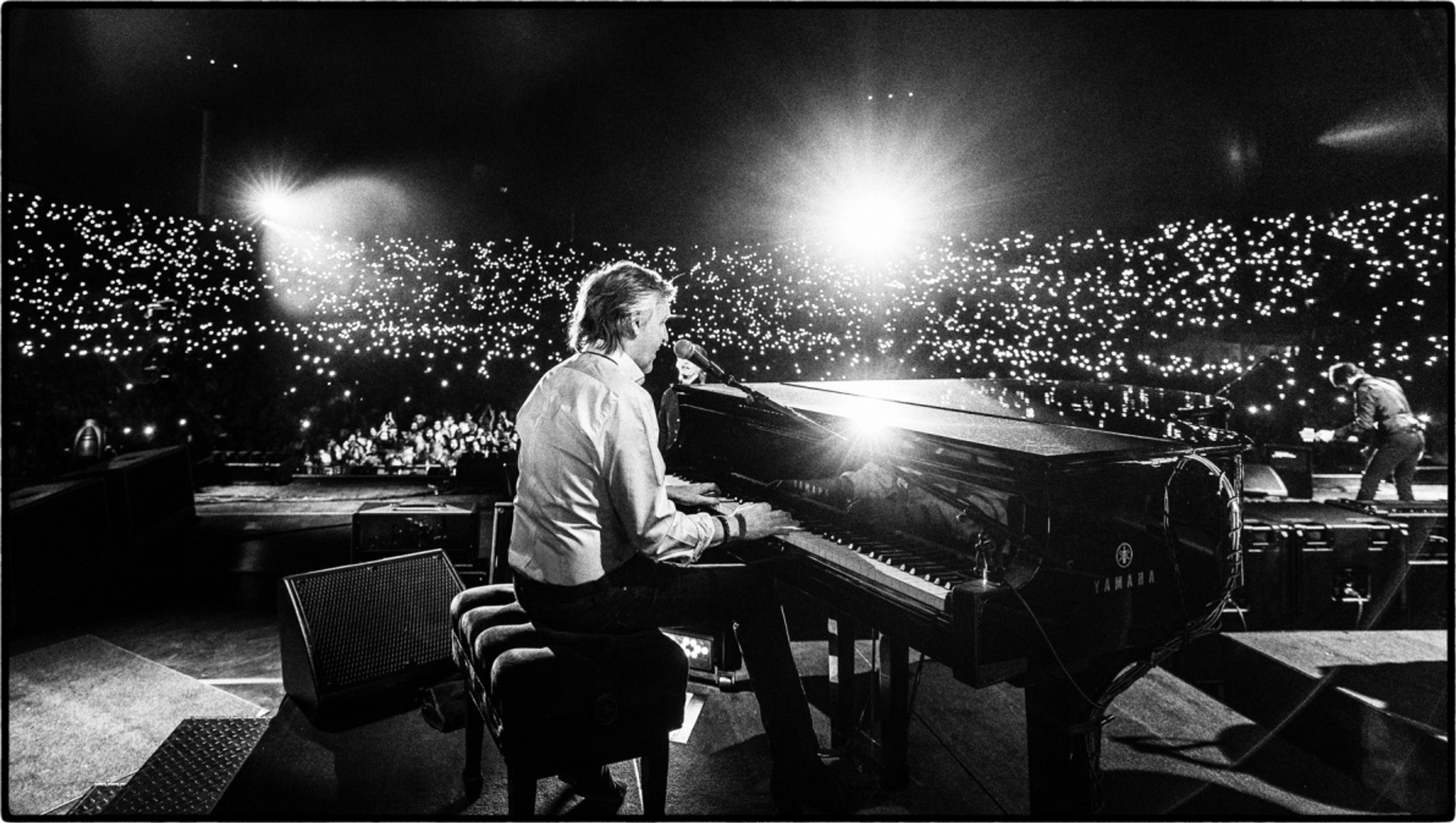 The opening night of Paul’s South American tour at the National Stadium in Santiago, Chile.