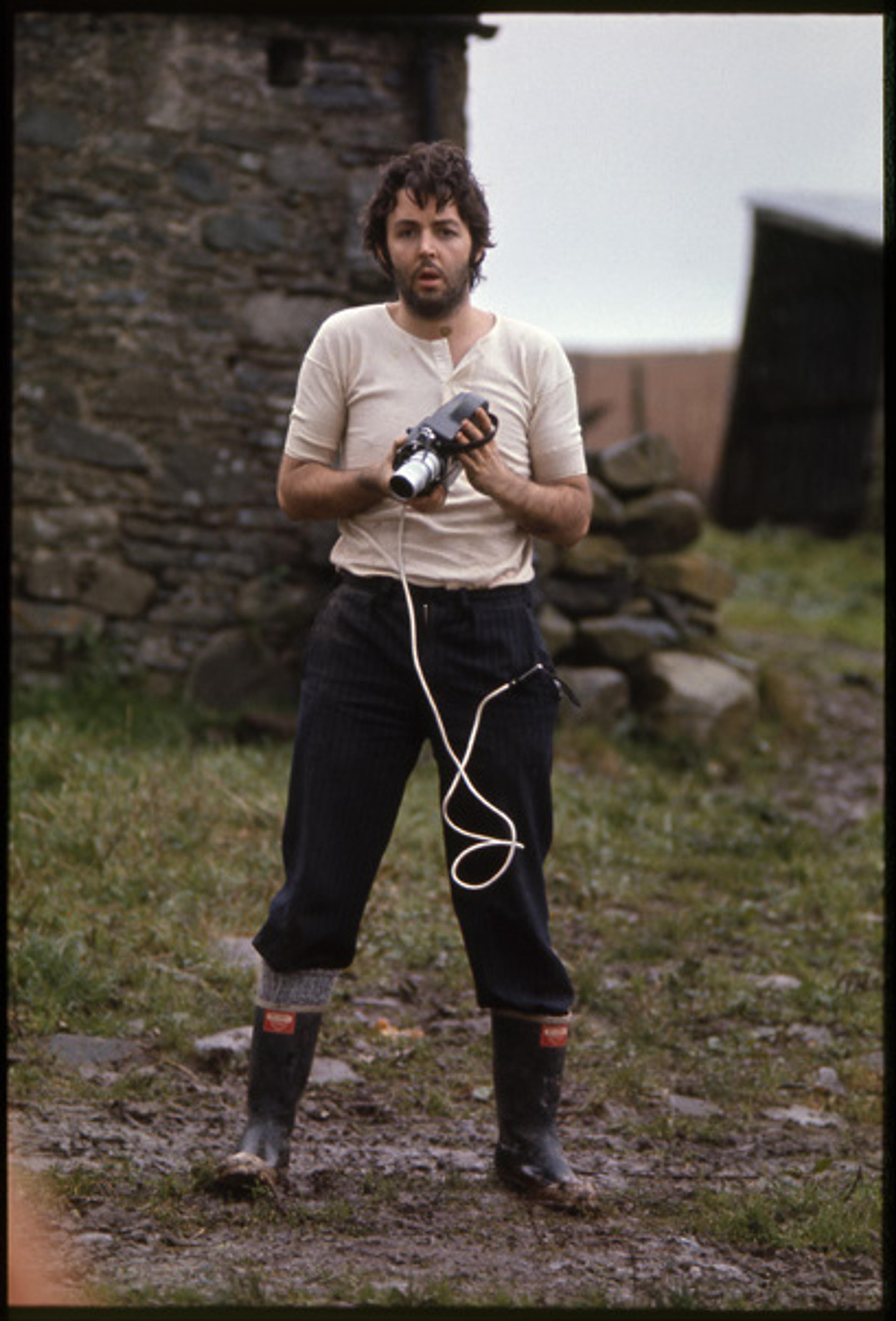 Taken by Linda on the farm in Campbeltown, Scotland, 1969