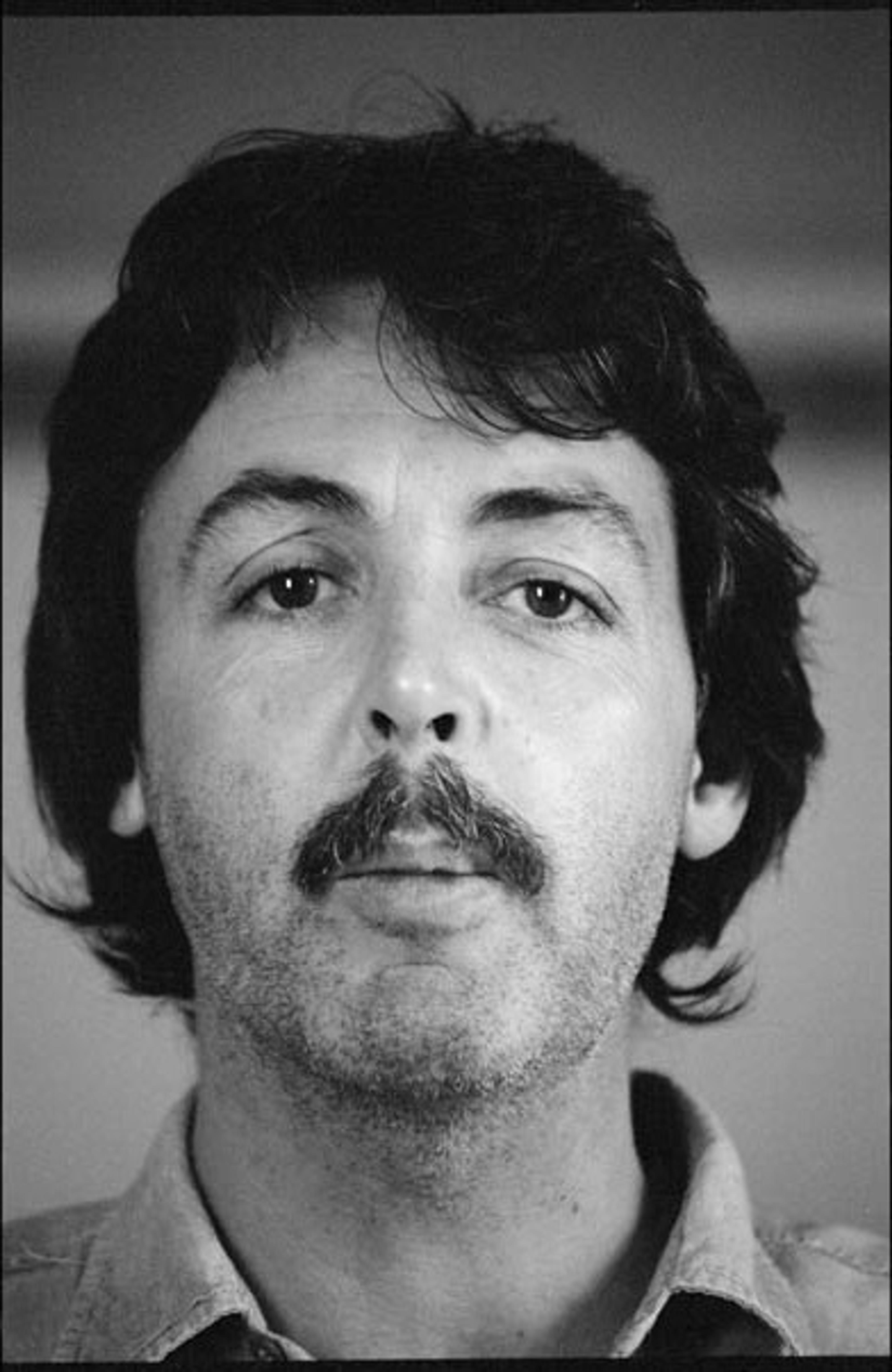 Portrait of Paul from the 'McCartney II' recording sessions, Waterfall Studio, Sussex, 1979