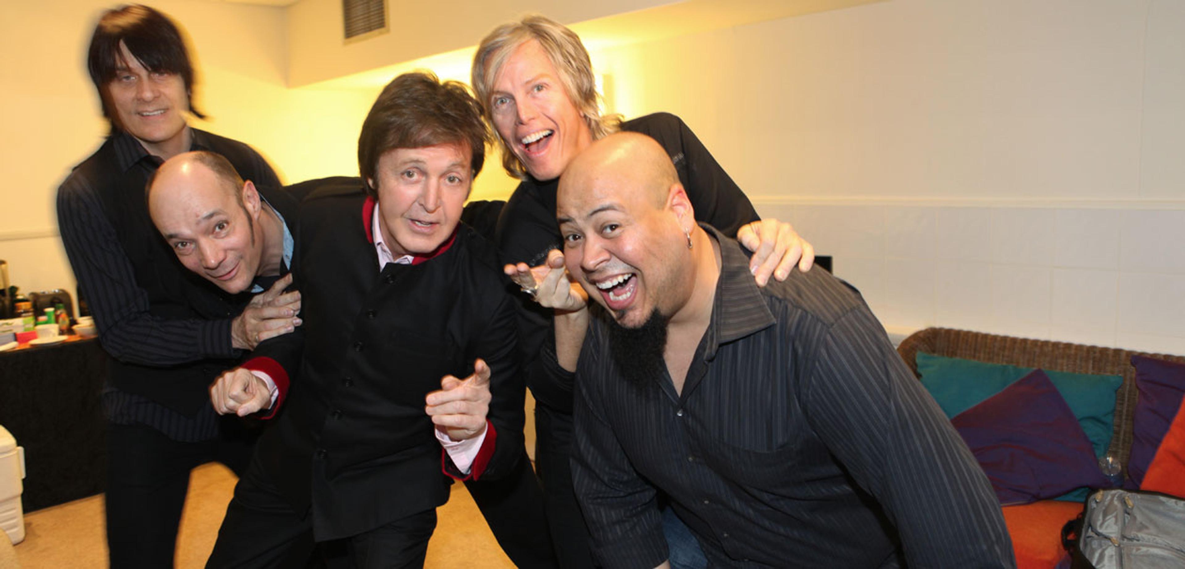 Backstage at X Factor, London, 2009