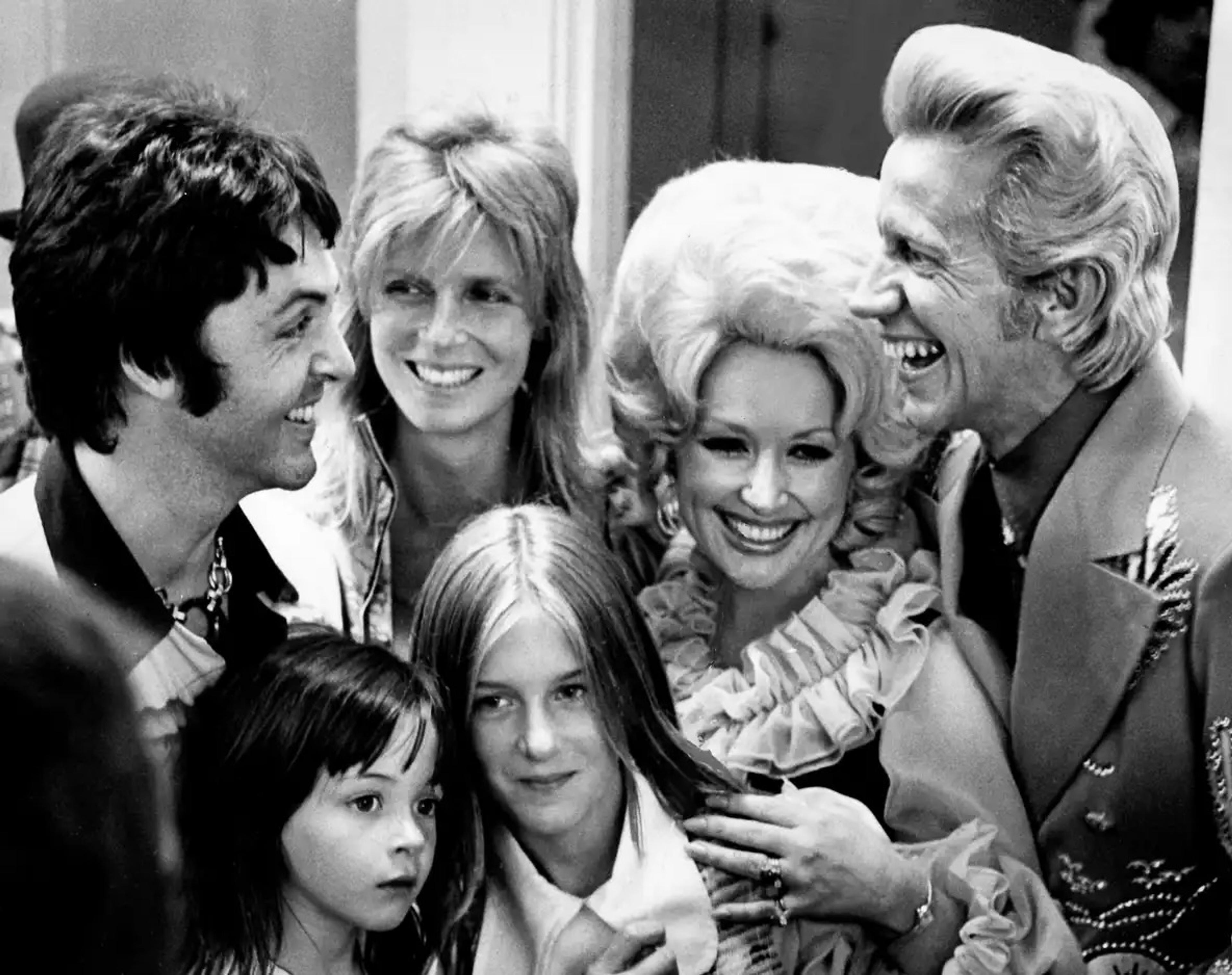 Paul McCartney, Linda McCartney, Dolly Parton