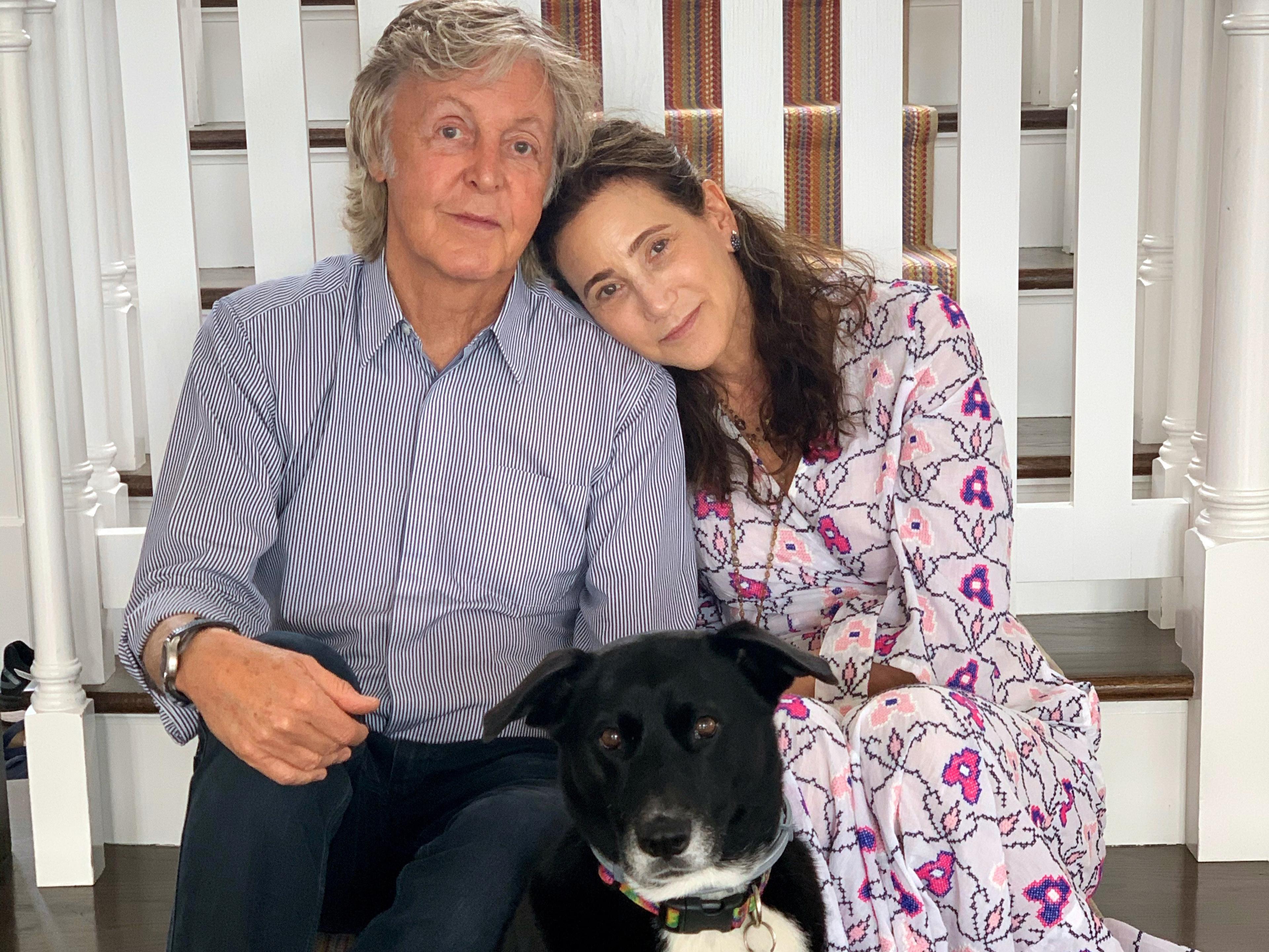 Paul, Nancy and their dog Rose