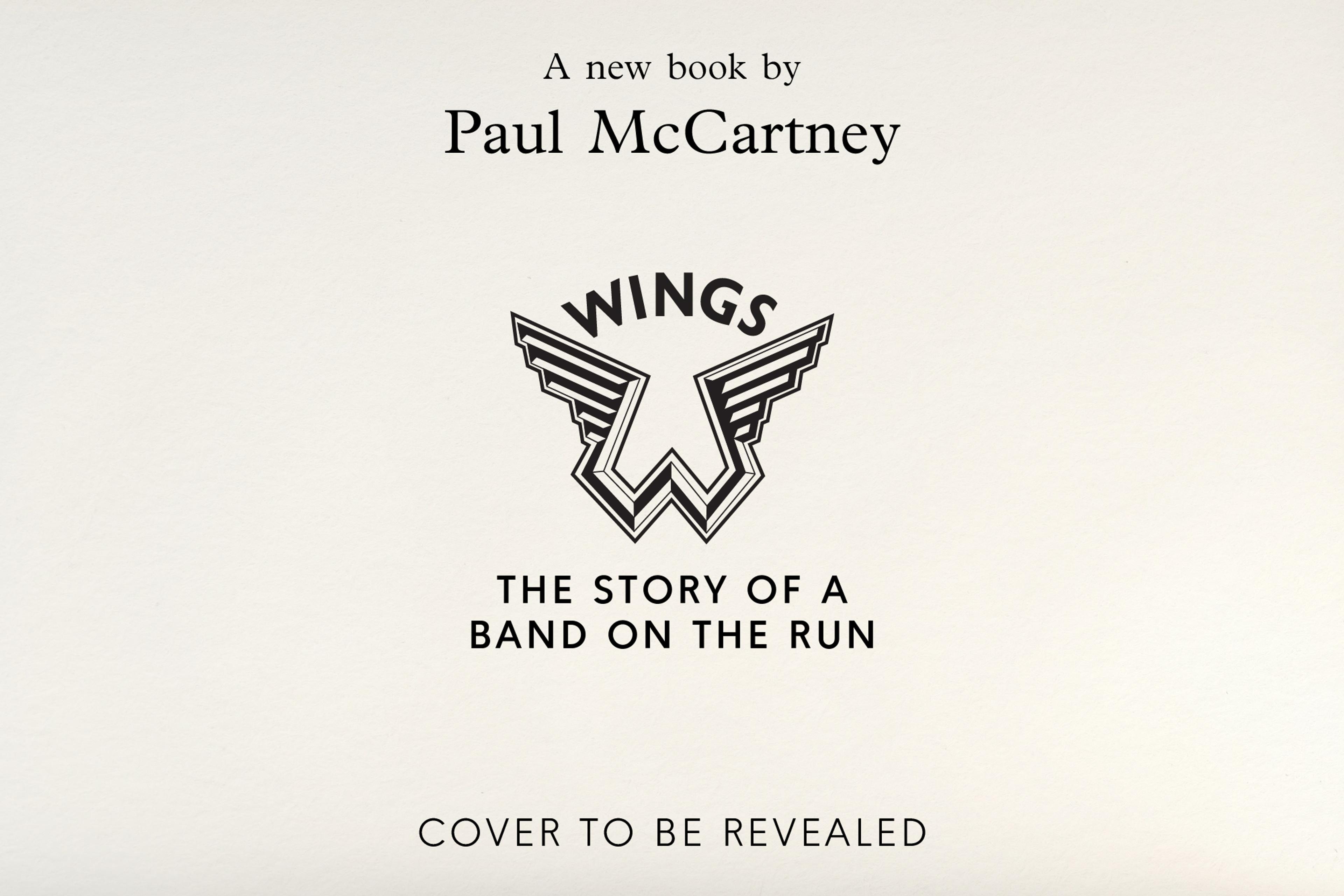 Holding cover for 'Wings: The Story of a Band on the Run' by Paul McCartney