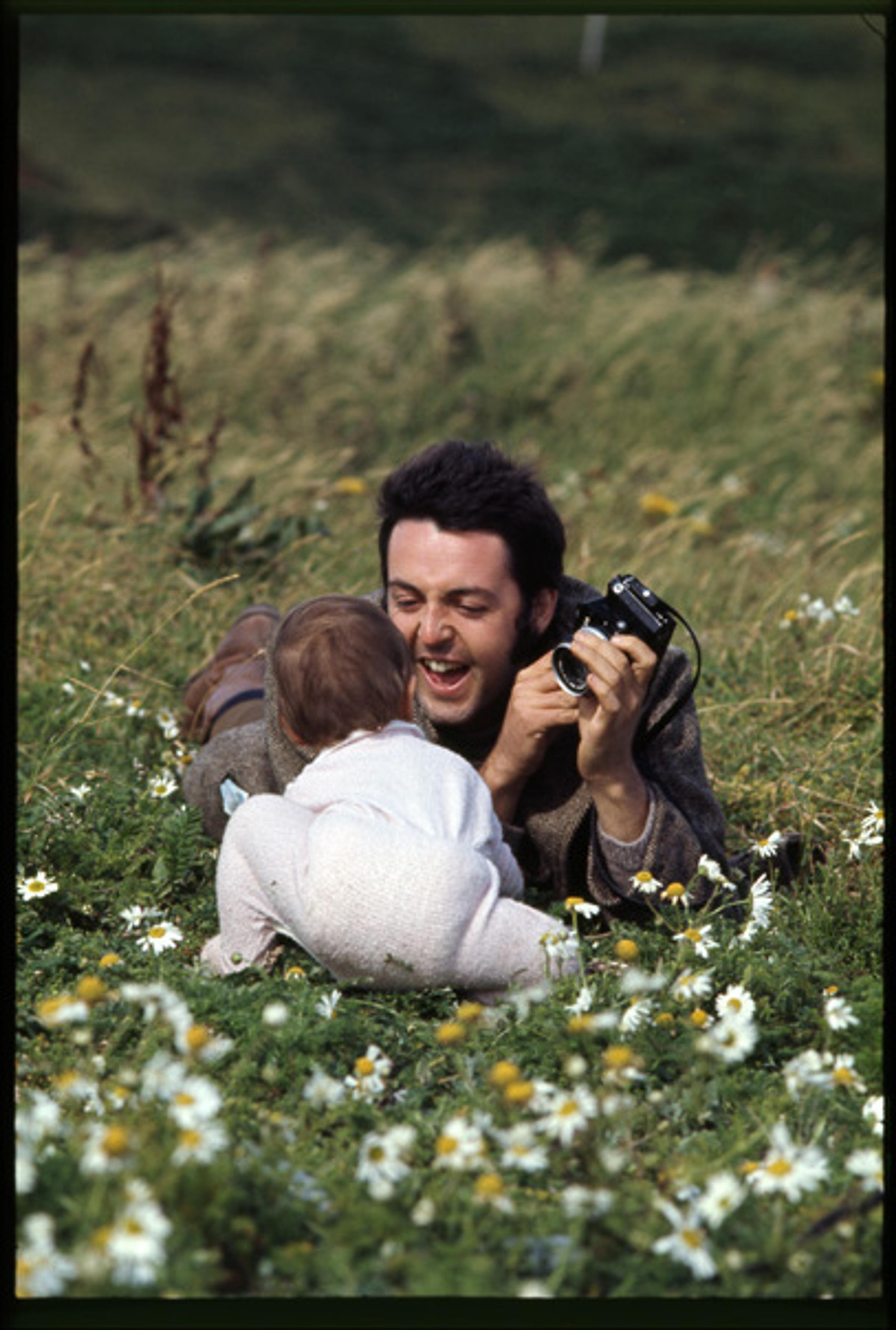 Paul and Mary by Linda, Campbeltown, Scotland, 1970