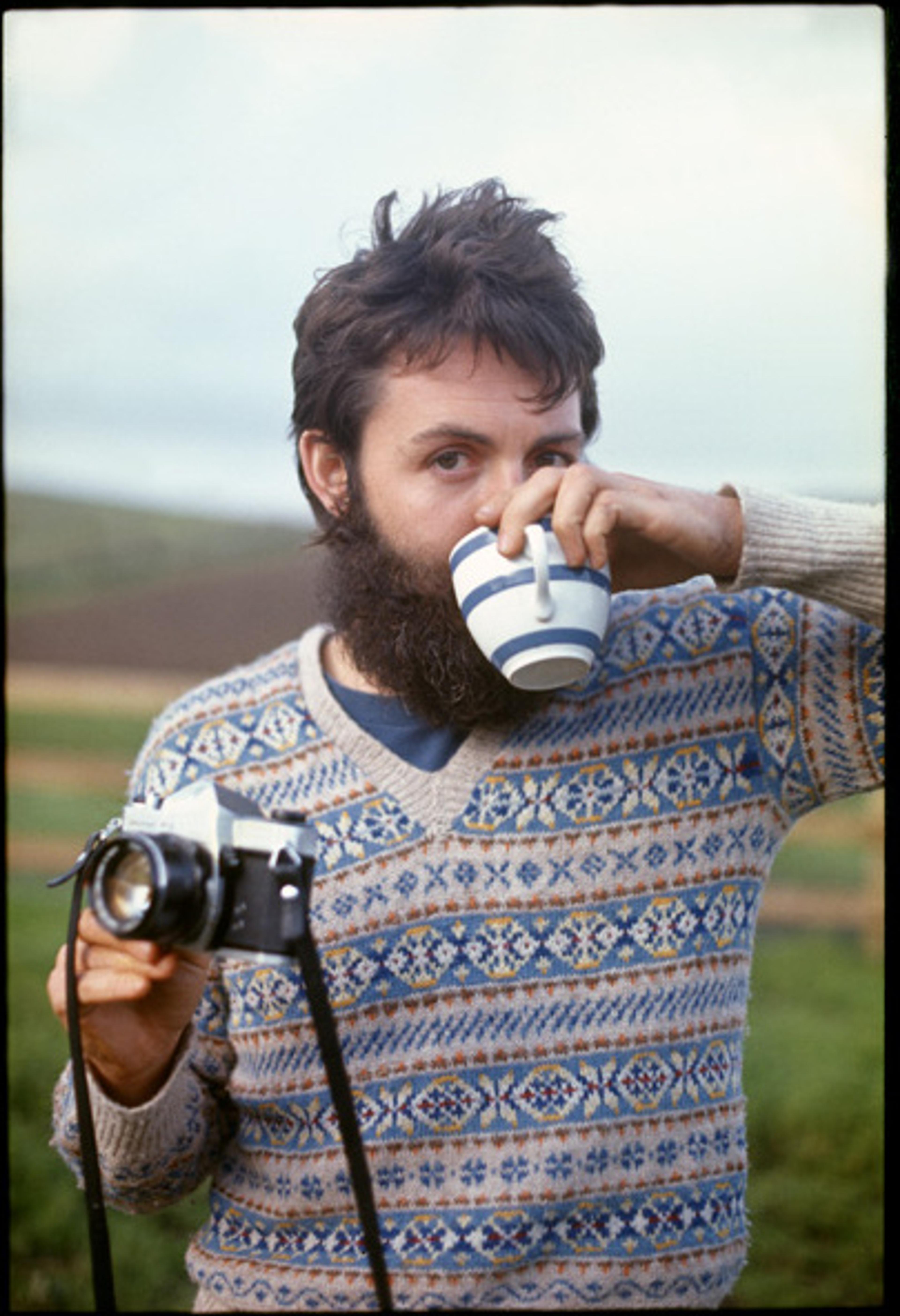 Taken by Linda on the farm in Campbeltown, Scotland, 1970