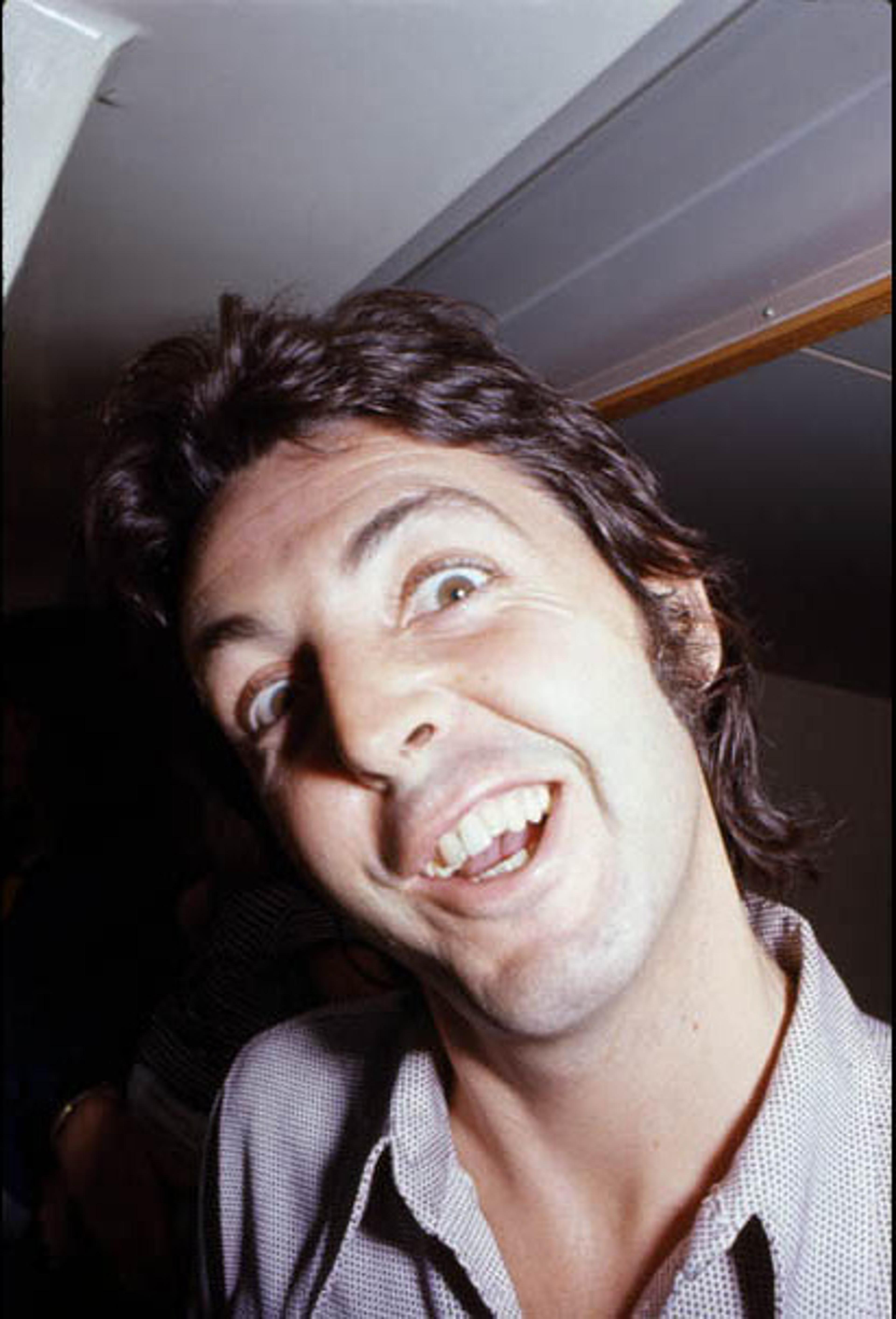 On the ferry to Amsterdam, Wings Over Europe Tour, , 1972