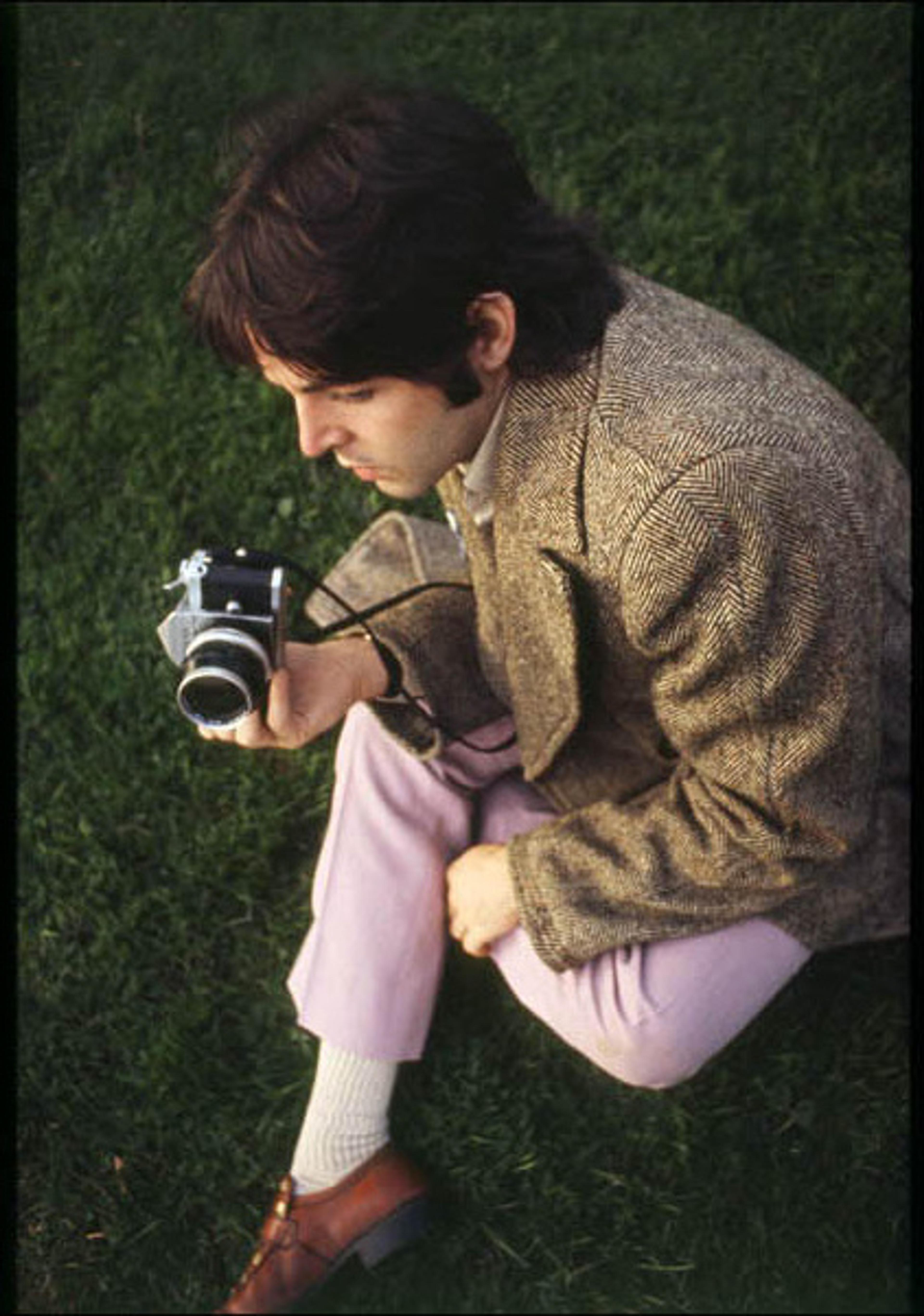 Paul by Linda, Regent's Park, London, 1969
