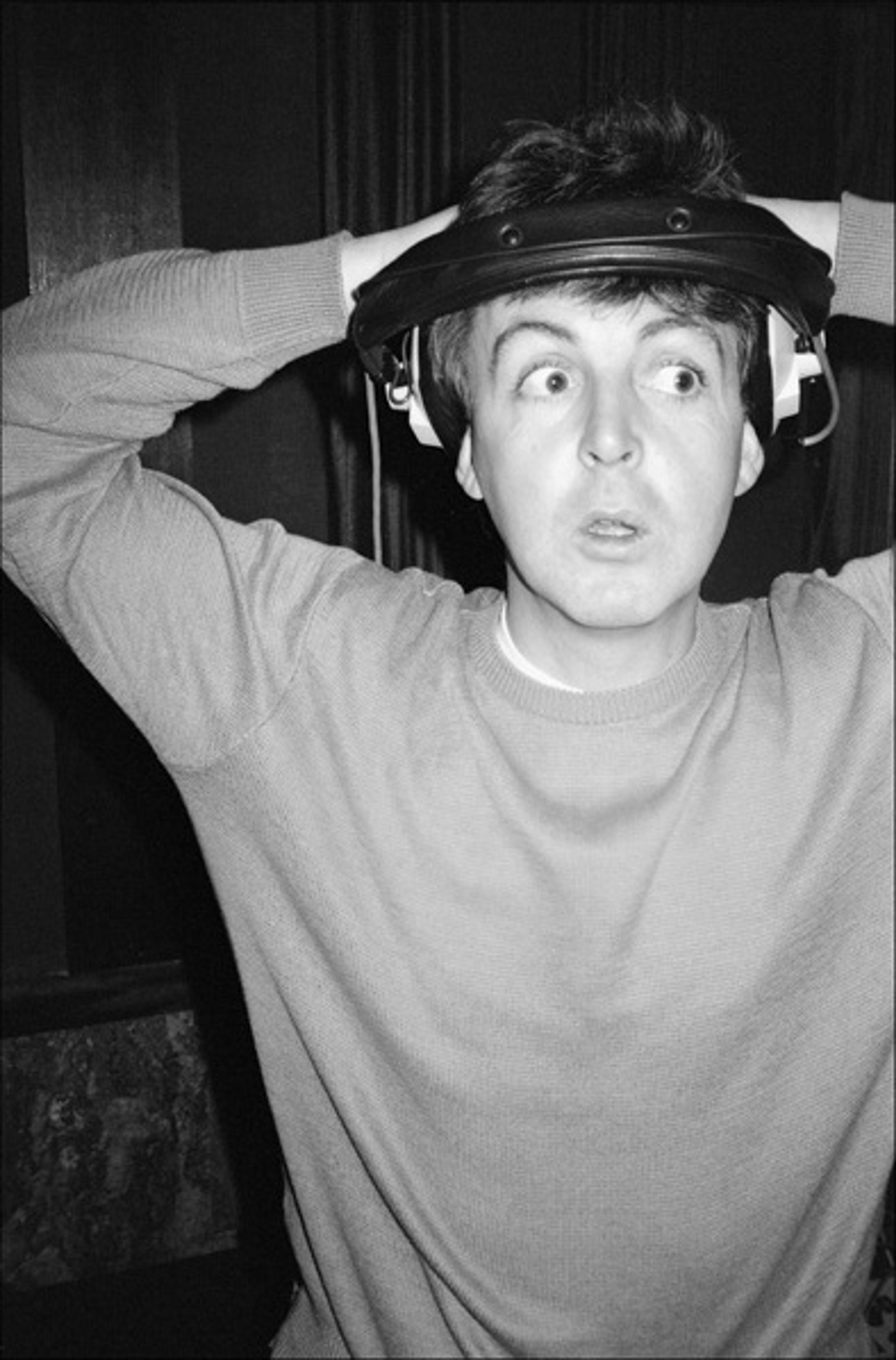 During recordings of 'Say Say Say', Abbey Road Studios, London, 1981