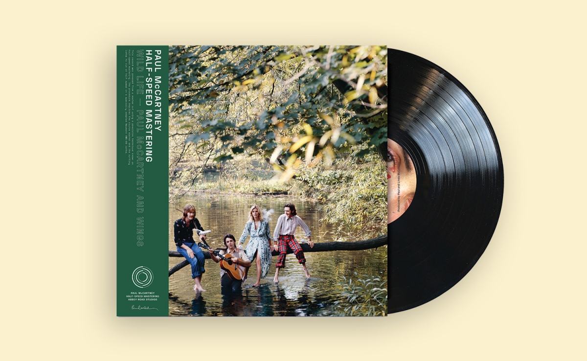 洋楽 WINGS / WILD LIFE HALF-SPEED MASTERING Paul McCartney | News | 50th Anniversary Half-Speed