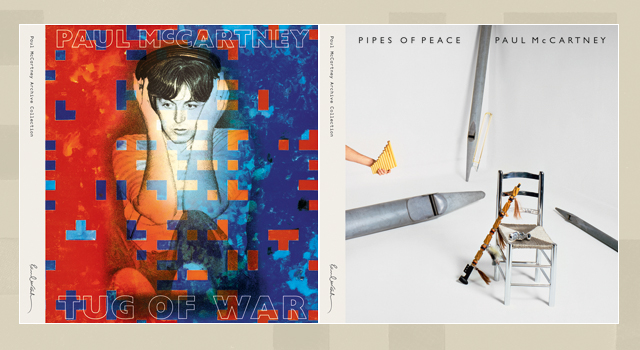 Paul McCartney | News | Pre-Order 'Tug of War' and 'Pipes of Peace'