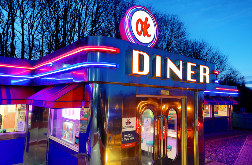 America UK Store Ok Diner 