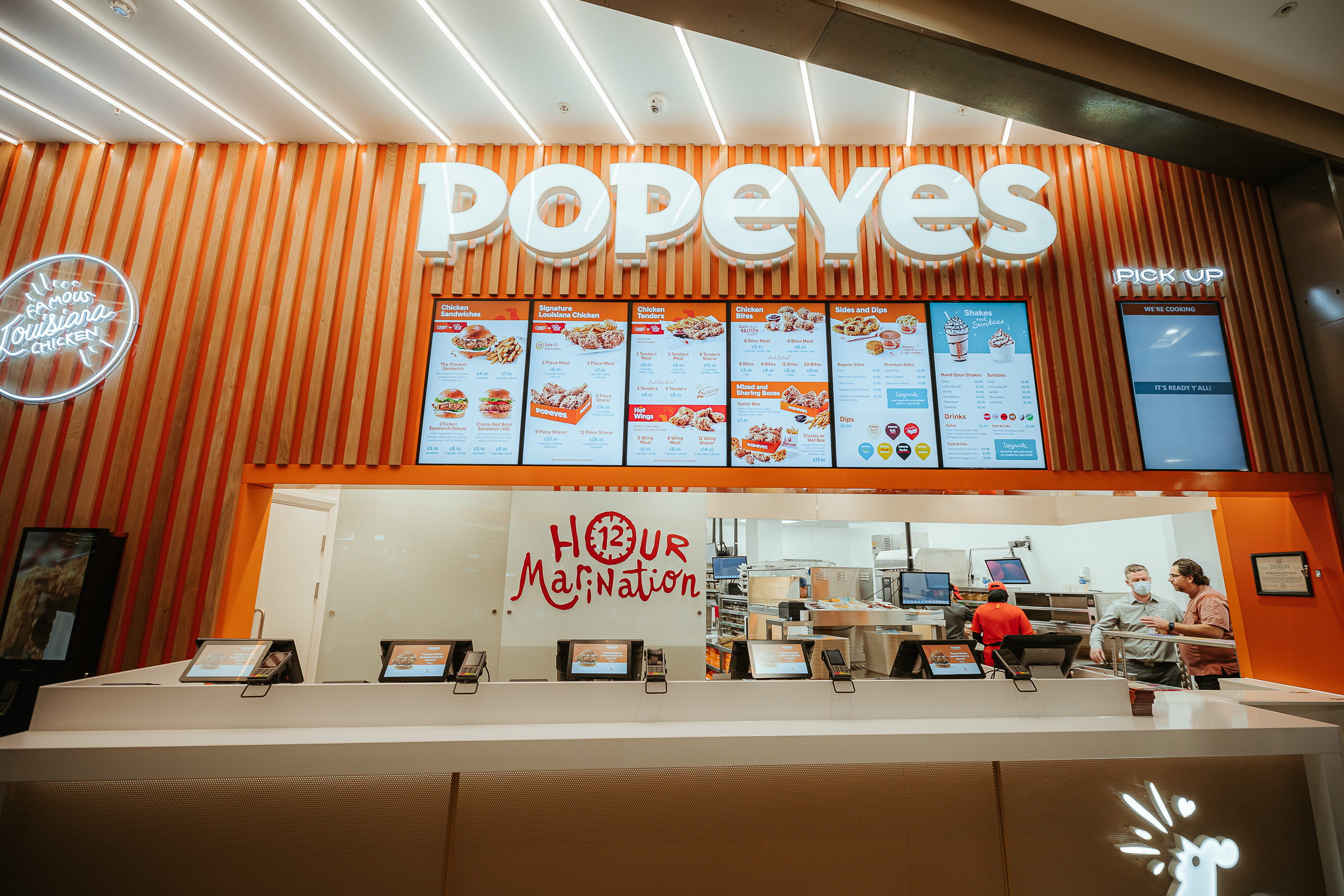 America UK Store Popeye's Louisiana Kitchen