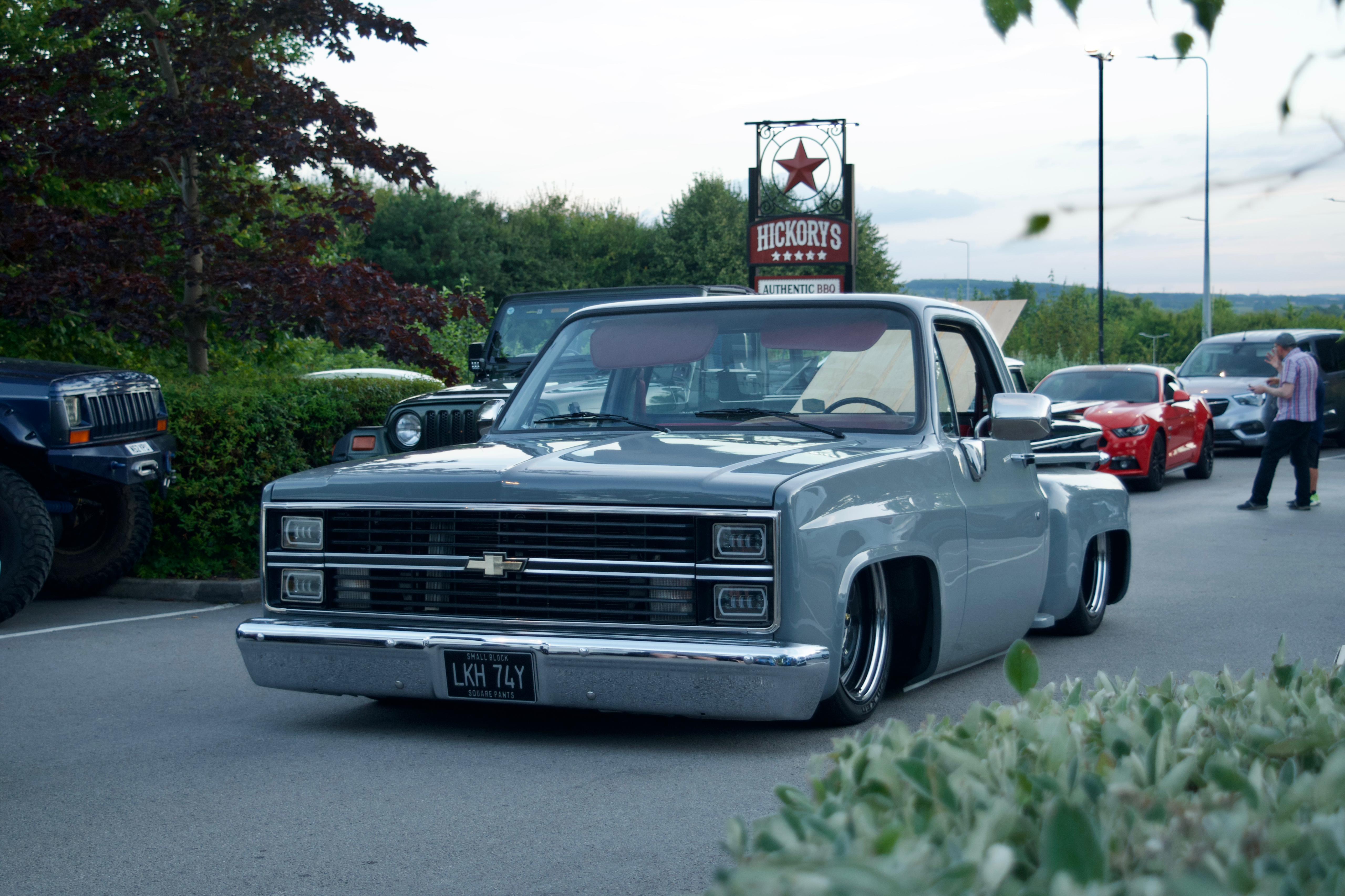 America Uk story about Hickory's Smokehouse Derby American Car Show Photos 