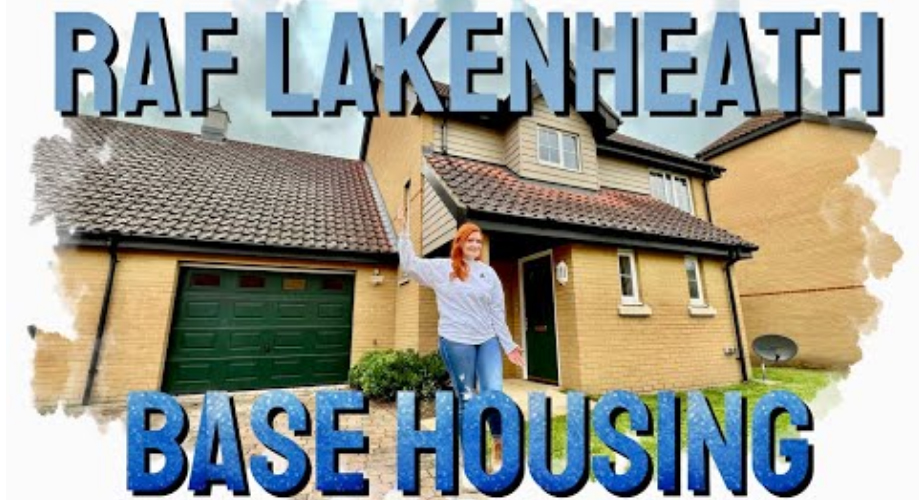 America Uk story about Virtual tour of RAF Lakenheath base housing