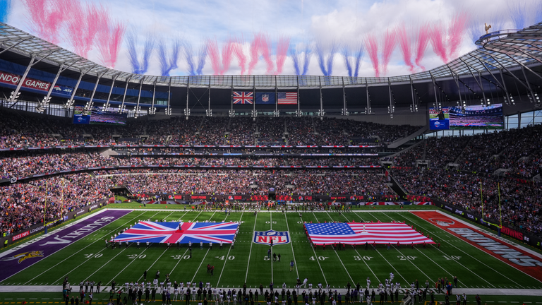 America Uk story about The NFL just dropped the official schedule for the 2026 London Games