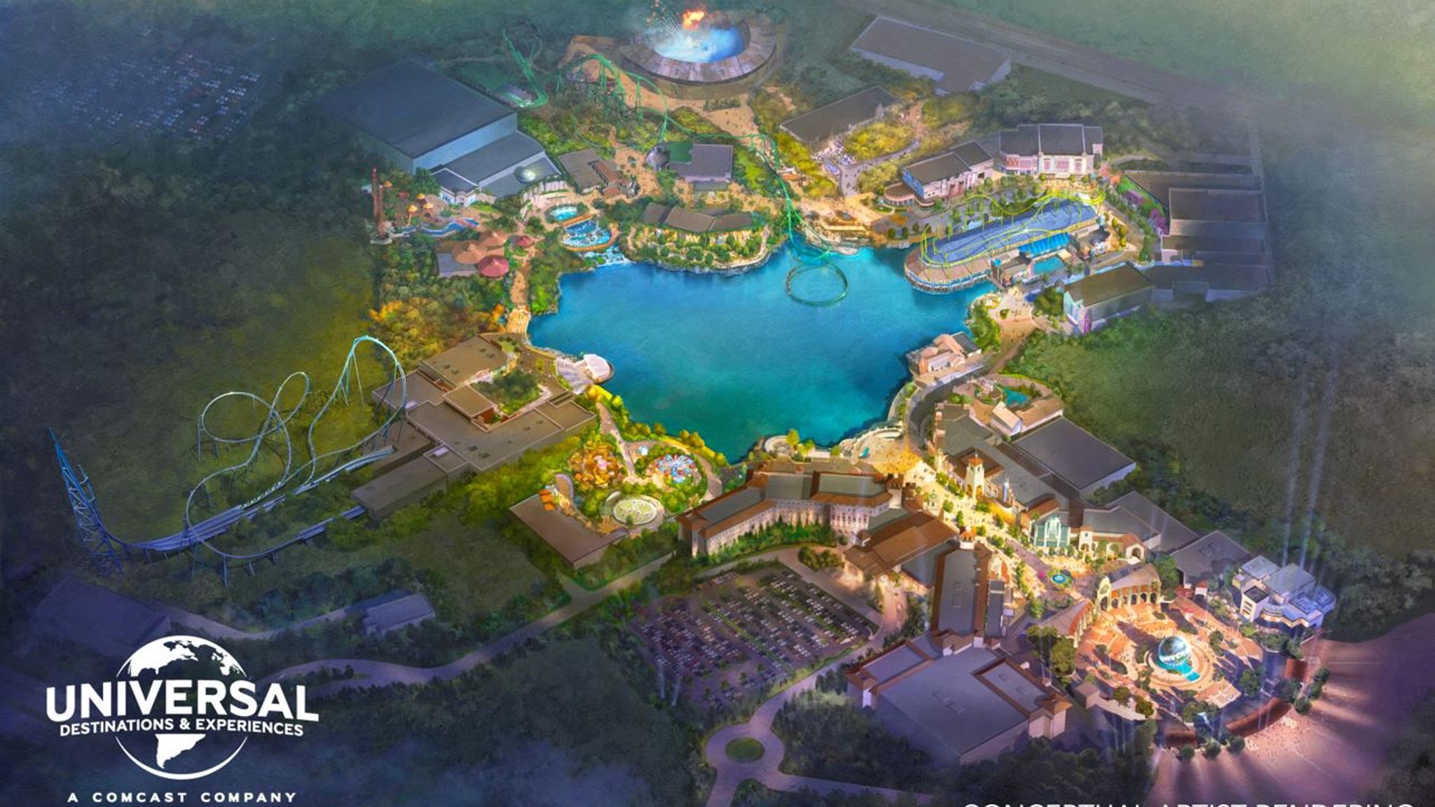 America Uk story about It’s Official: Universal Names First European Theme Park