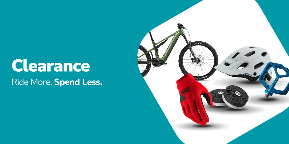 Clearance: Ride More. Spend Less.