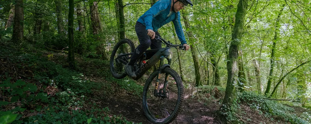 descending on a marin in clyne using trp brakes