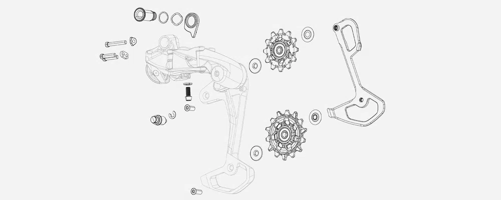 bike derailleur diagram