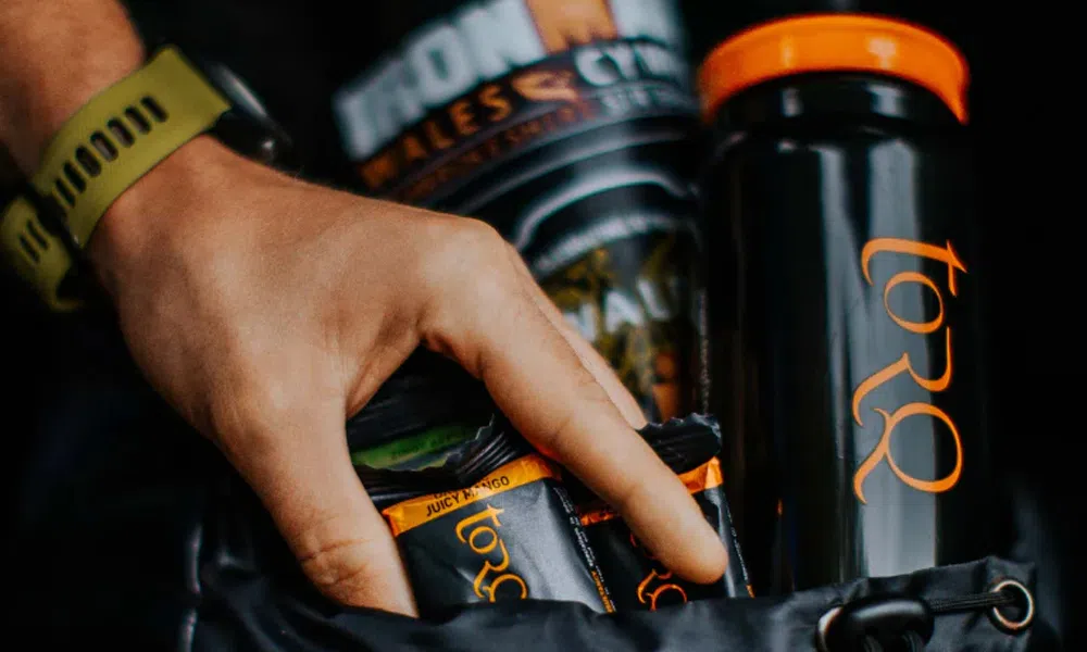 torq energy bar gels and bottle