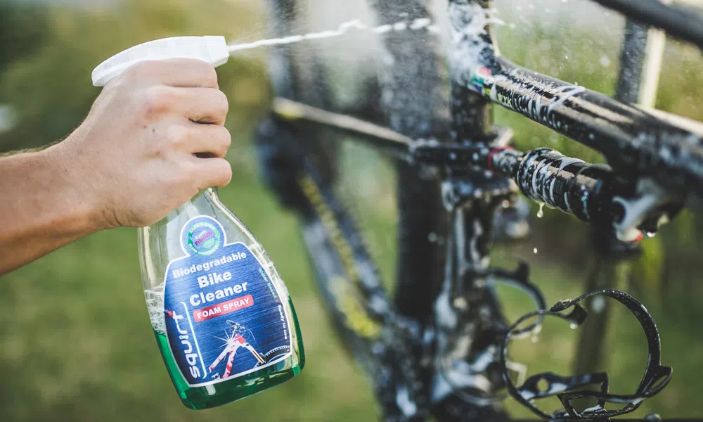 squirt bike cleaner spray