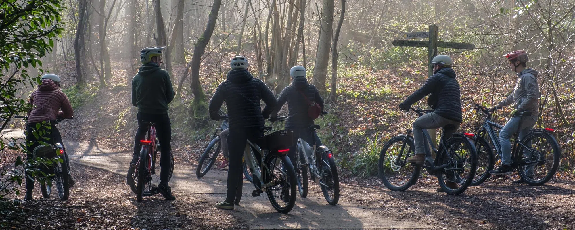 Urban bike riders using ergon grips