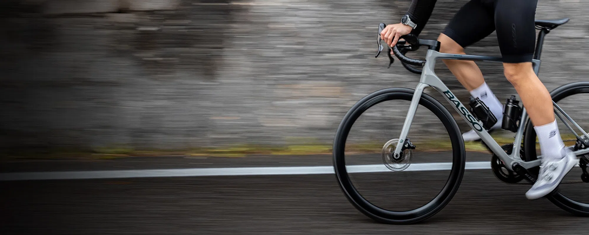 basso road bike on tarmac