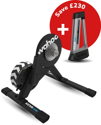 Wahoo KICKR Core 2 Trainer + KICKR Climb Offer