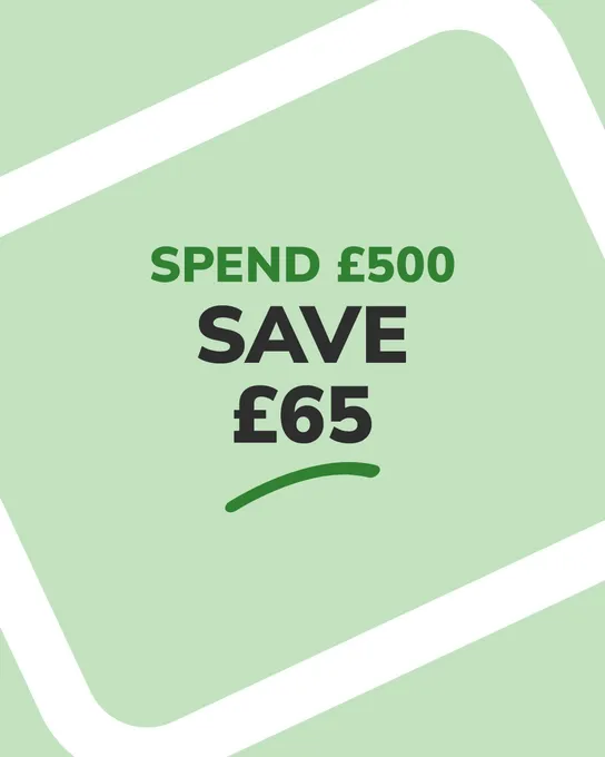 Christmas Spend & Save - Spend £500 & Save Up To £65