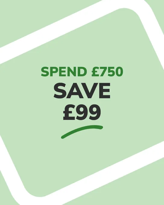 Christmas Spend & Save - Spend 750 & Save Up To £99
