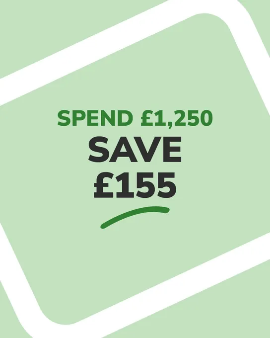 Christmas Spend & Save - Spend £1,250 & Save Up To £155