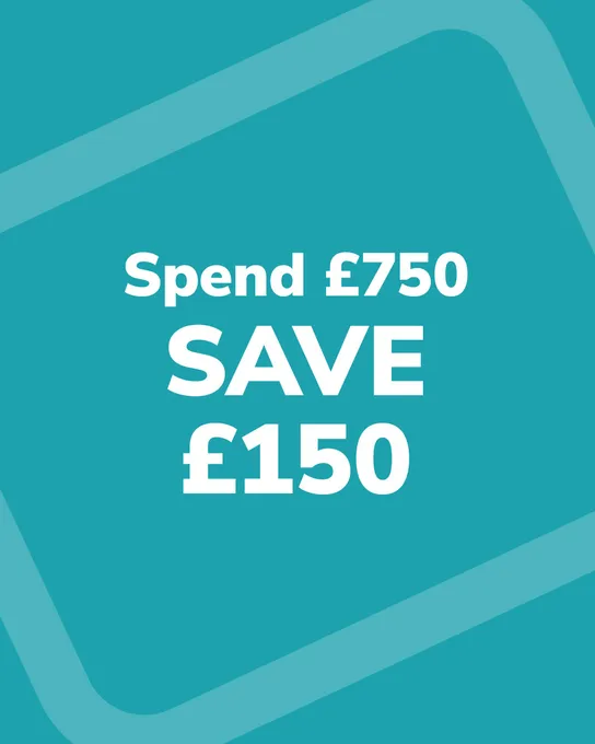 Clothing Spend & Save - Spend £750 - Save £150