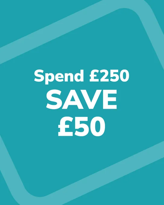 Clothing Spend & Save - Spend £250 - Save £50