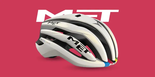 MET Trenta 3K Carbon Rainbow Road Cycling Helmet Limited Edition