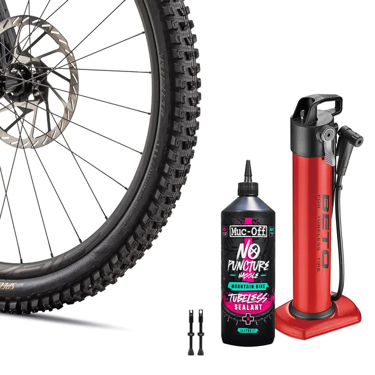 kit you need to set up tubeless ready wheels