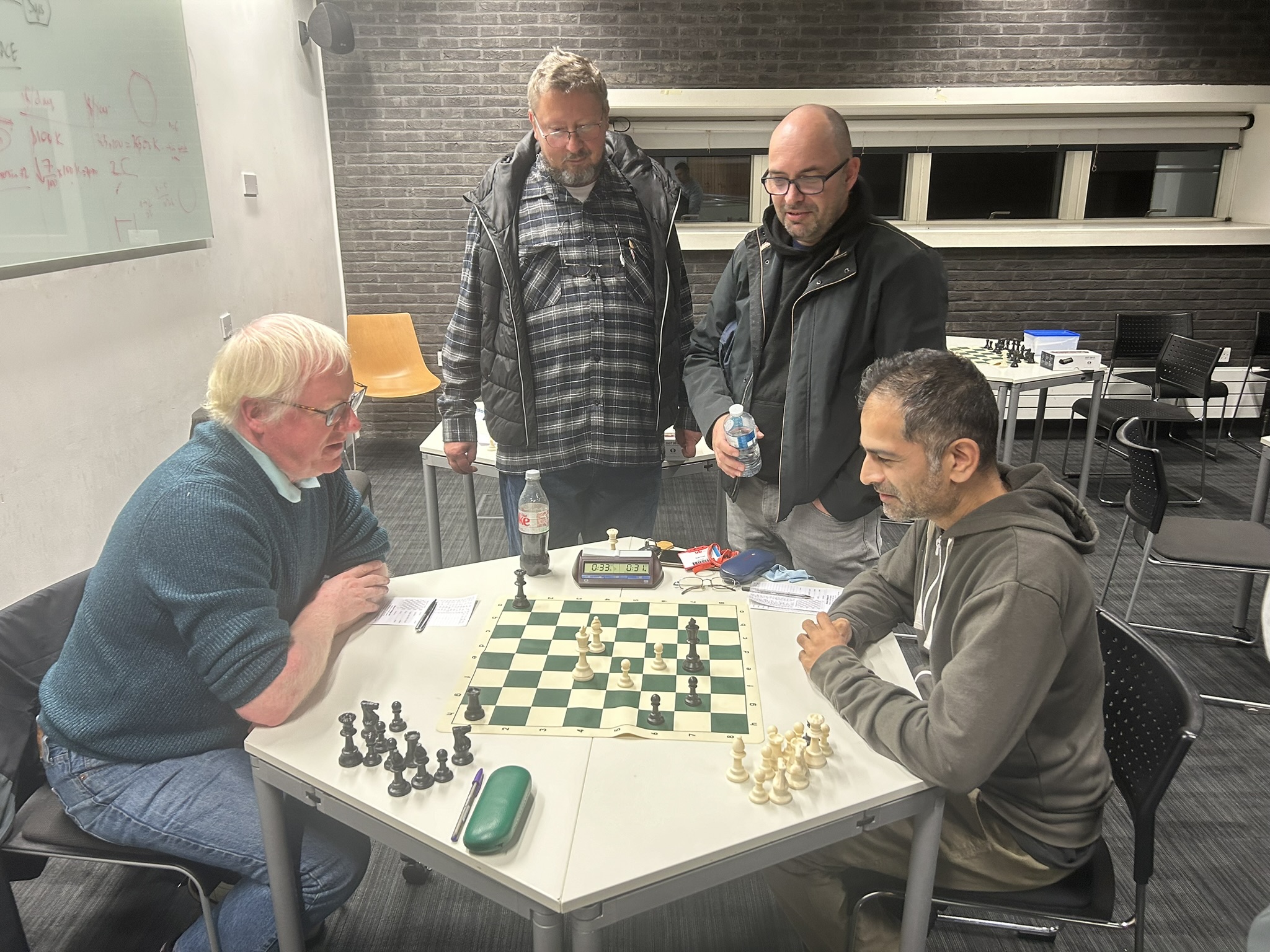 B Team beat C Team at the University of Bedfordshire