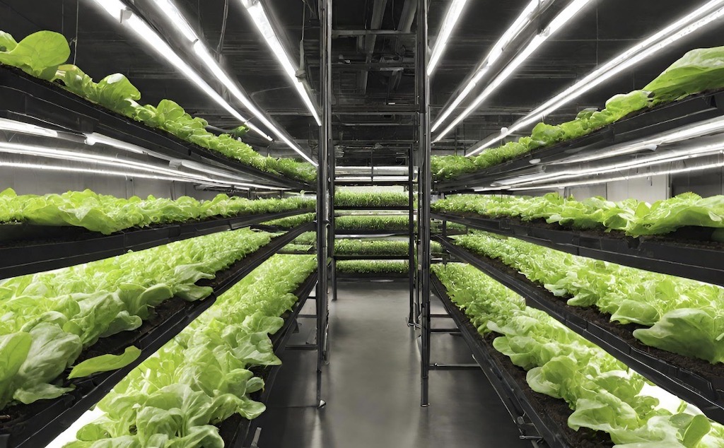 Image showcasing Indoor Farming: Harnessing Controlled Environment Agriculture - Raiz