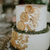 lemon two tier wedding cake 