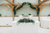 minimalistic wedding table decor in a barn