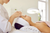 woman getting a facial treatment in a beauty salon