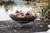Fire pit in the garden